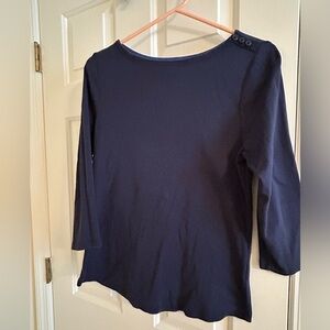 CHARTER CLUB LADIES LONG SLEEVE TOP SIZE M